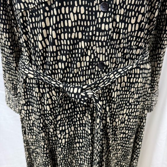 Chico’s Midi Button Up Dress Size 2 - Picture 4 of 7